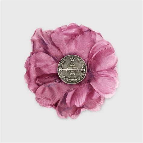 gucci flower pin for women|gucci jewellery for women.